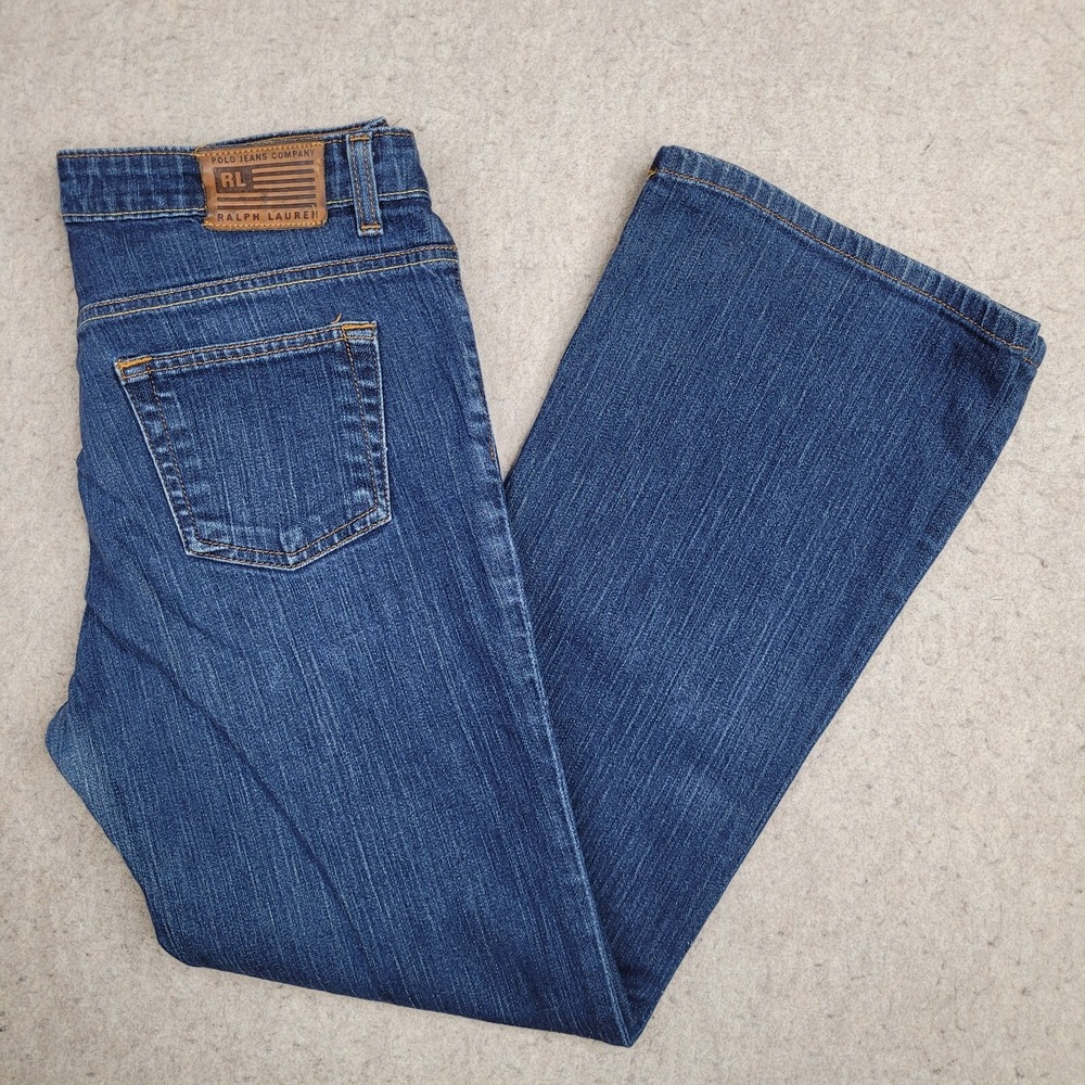 Ralph Lauren Women's Boot Cut Jeans - Blue